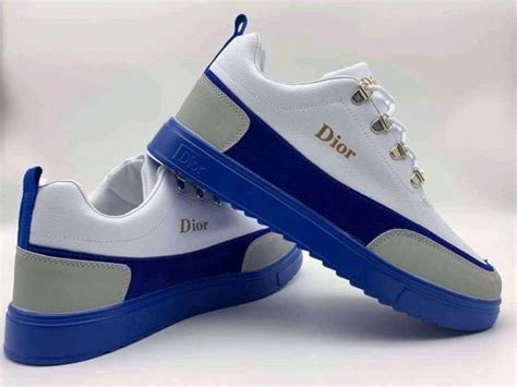 white black blue dior mens sneaker|christian dior black sneakers.